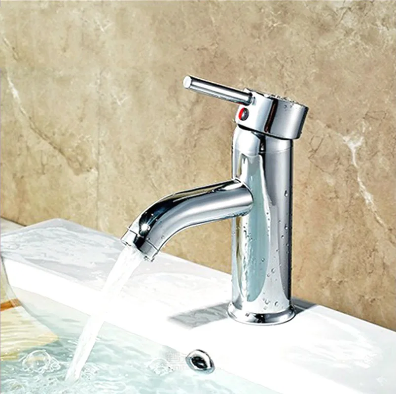 

Kitchen Faucet Hot And Cold Water Single Handle Washbasin Tap Mix Faucets Home Bathroom Basin Sink Water Faucet Torneira