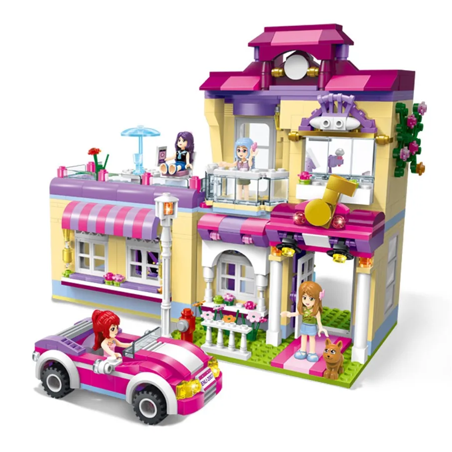 

Assemble 734PCS Star training base Figures Enlighten Building Blocks Educational Toys For Children