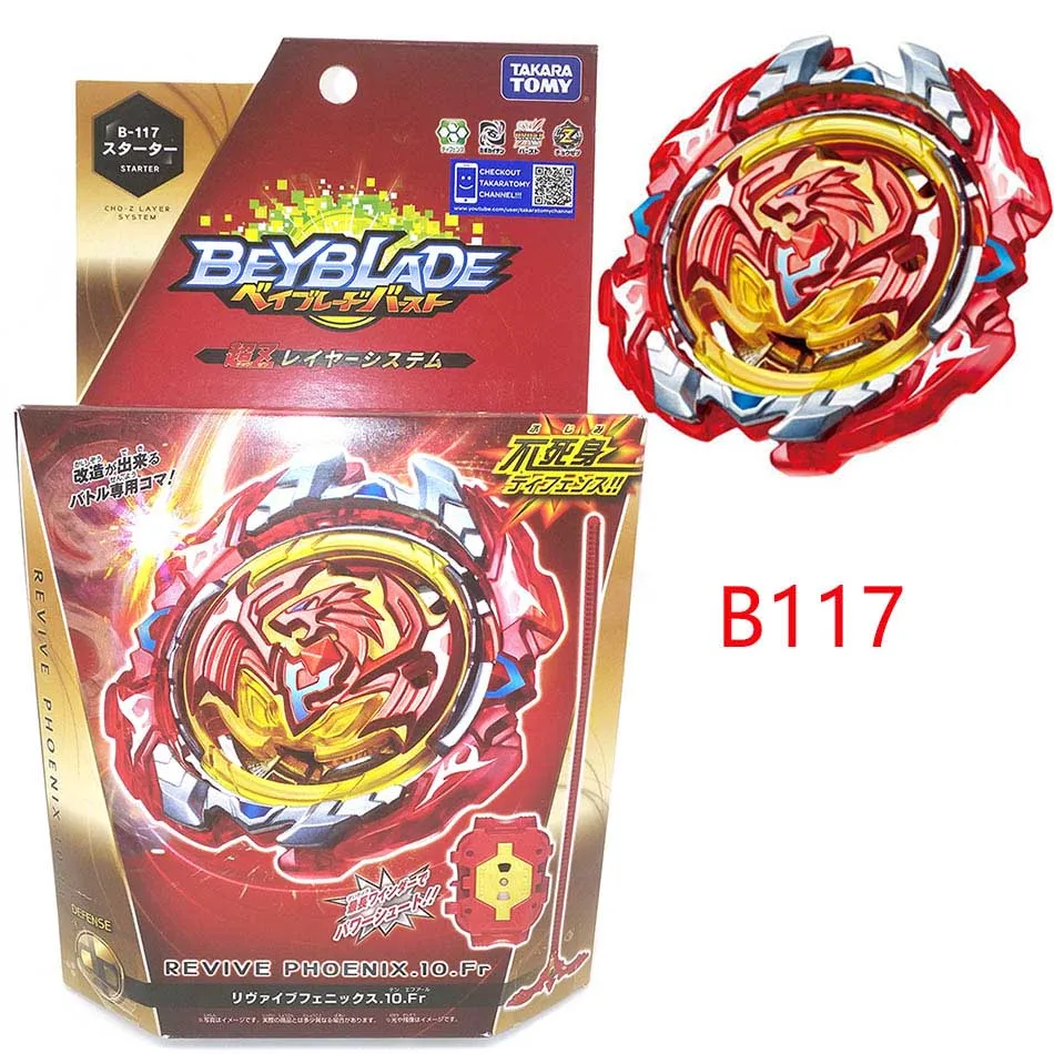 

Original Original Product New Beyblade Burst Starter Zeno Excalibur bey blade B-97 B-100 With Launcher And Box Gifts For Kids