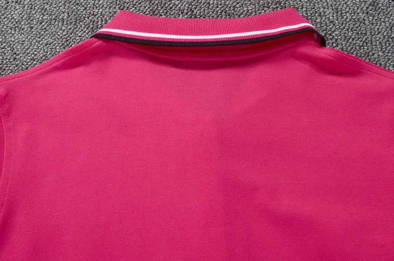 Мода новые летние Брендовые женские рубашки поло с коротким рукавом повседневные Хлопковые женские футболки с отворотом облегающие Женские топы