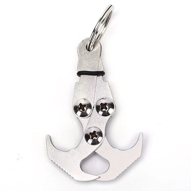 Outdoor Carabiners Gravity Hook Keychains Multifunctional Stainless