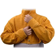 Защитная одежда огнестойкая защитная одежда защитная сварочная работа коровья кожа сварочная одежда для сварщиков