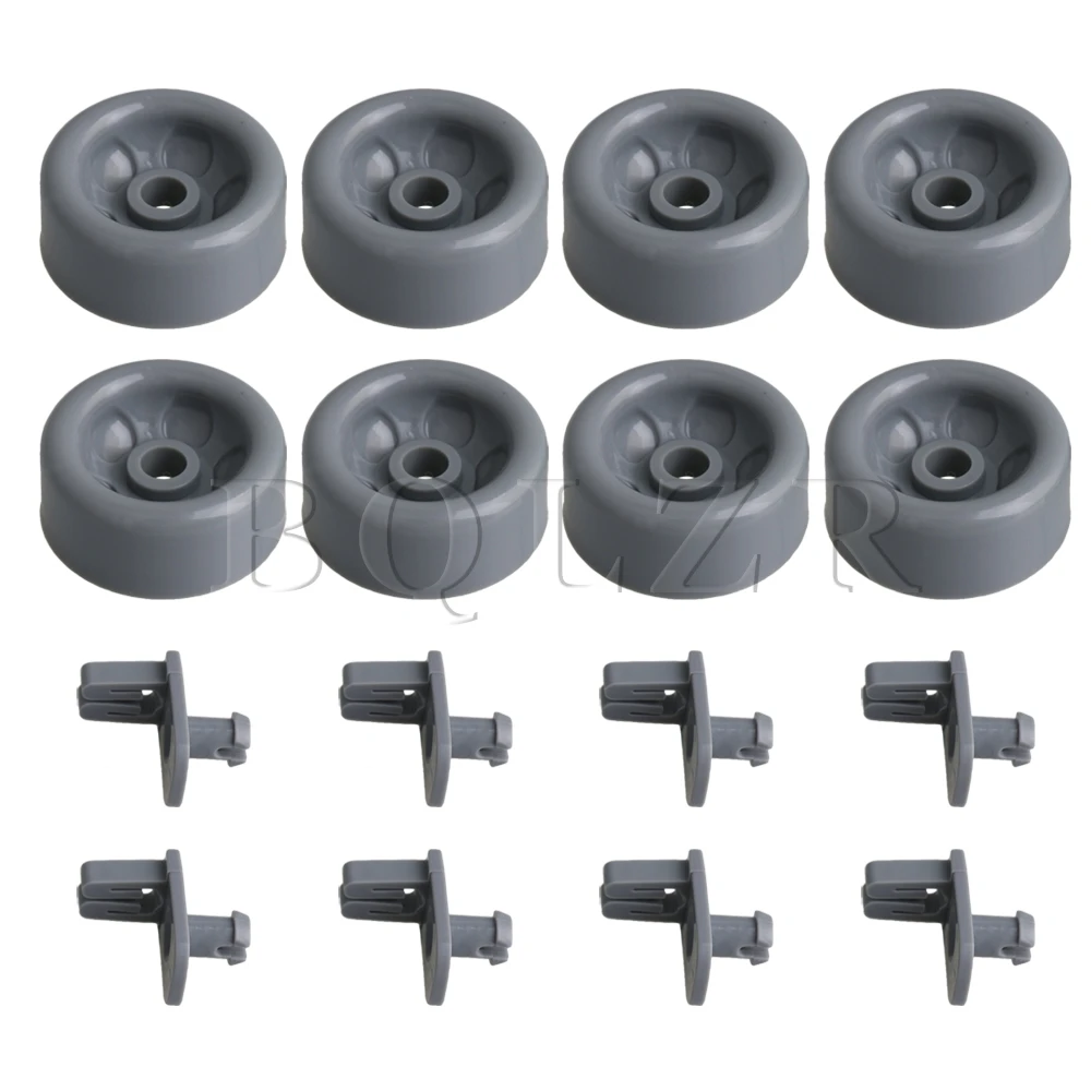 

BQLZR 8Pieces WD12X10136 Dishwasher Lower Rack Roller Wheel Replace AP3676228