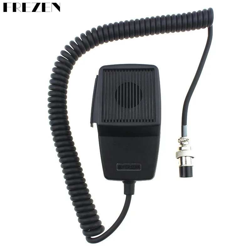 CB-507 микрофон 4 контактный разъем мобильное радио Динамик для кобра Uniden Galaxy автомобиля CB радио двухстороннее радио Ham