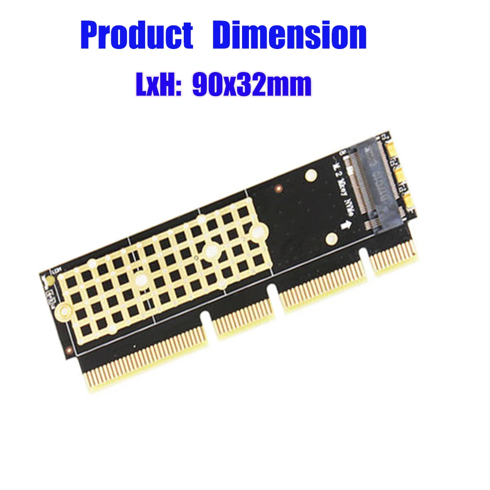 M.2 NGFF NVMe SSD для PCI E 3 0 X4 X8 X16 адаптер M2 Key M Express расширитель карты радиатора 1U 2U