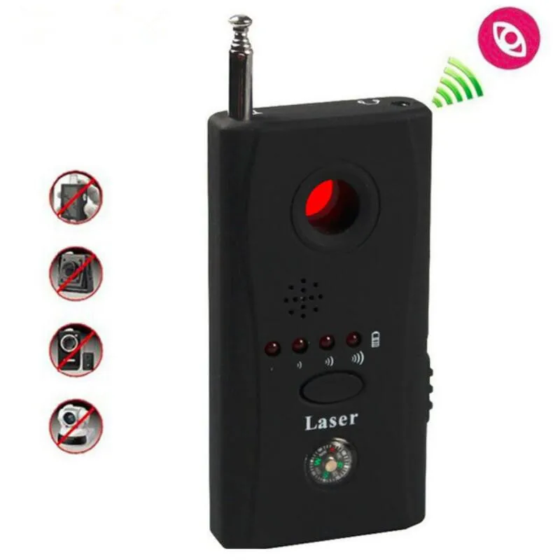 

Full Range Anti - Spy Bug Detector CC308 Mini Wireless Camera Signal GSM Device Finder Privacy Protect Security