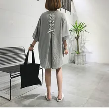 Verão Maternidade Roupas de Enfermagem desgaste 2019 Novo Plus Size Vestido de Grávida Vestido Longo T-shirt de Maternidade Mama-alimentação