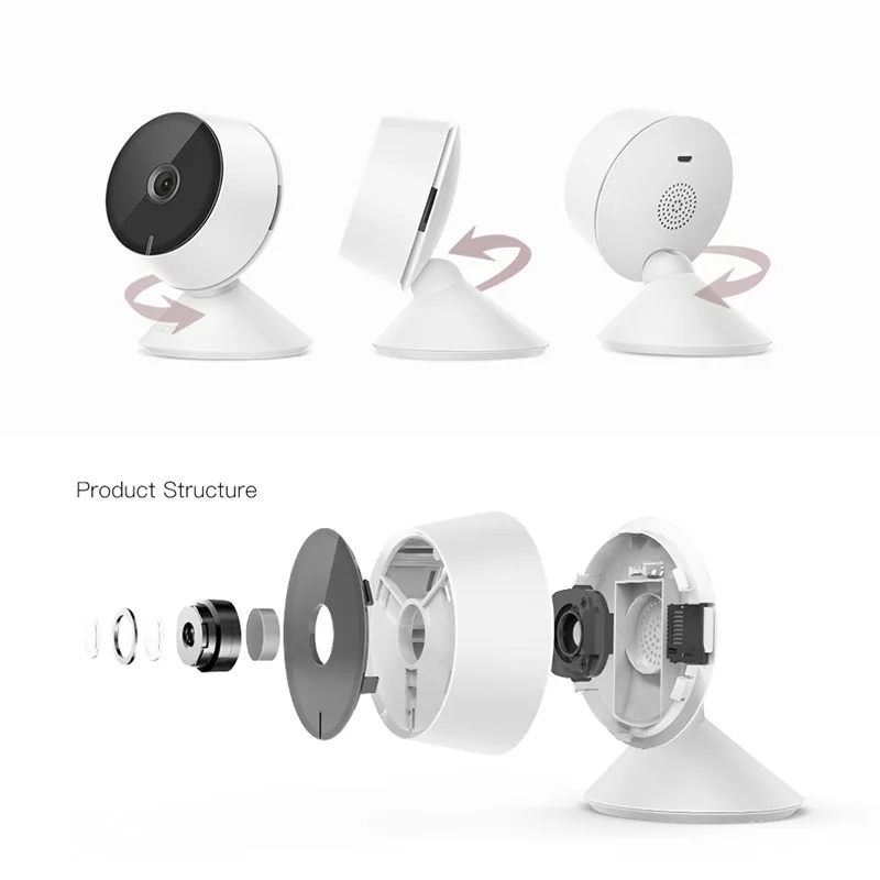 Digoo DG Mini8 Видеоняни и радионяни 1080P Беспроводной WI FI детский няня ip камера