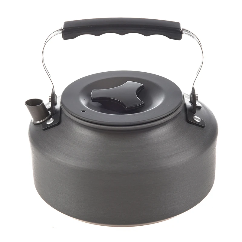 

Nieoqar 1.1L Portable Ultra-light Outdoor Hiking Camping Picnic Water Kettle Teapot Coffee Pot Anodised Aluminum