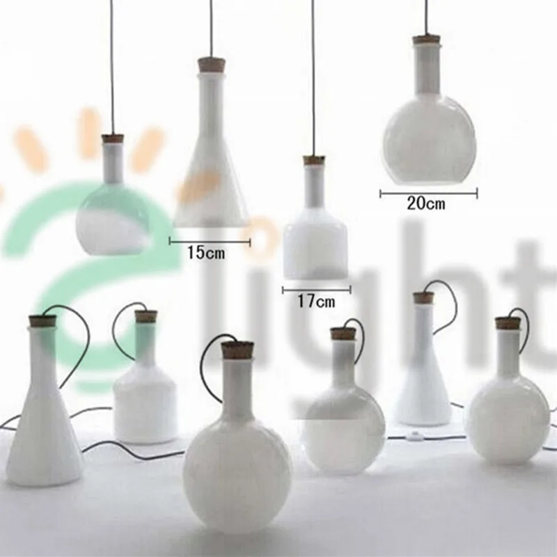 Magic Bottle Led Pendant Light European Hand Blown Milk White Glass Pendant Lights Magic Bottle Led Pendant Light European Hand Blown Milk White Glass Pendant Lights