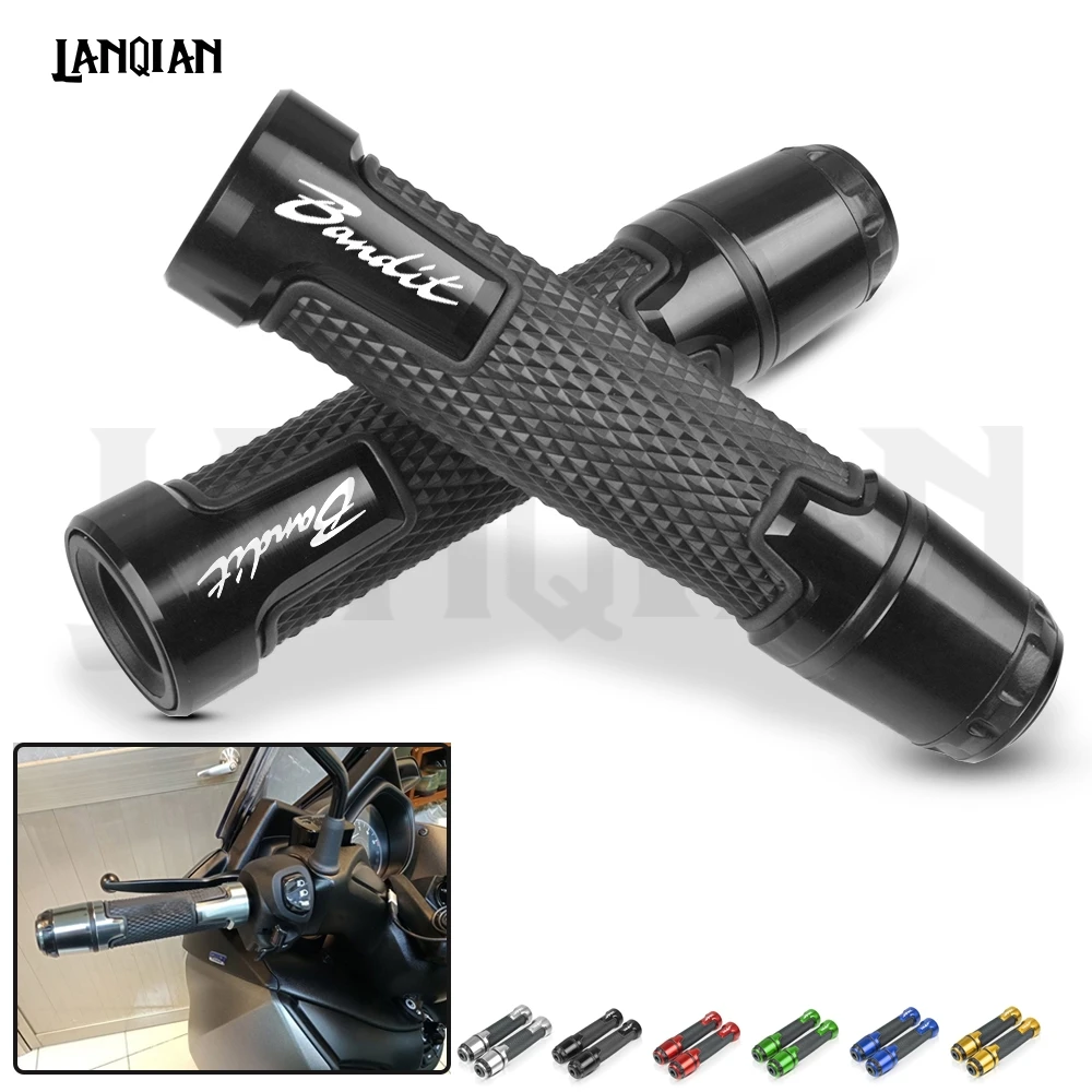 

Universal 7/8" 22mm CNC Motorcycle Handlebar Girps For Suzuki Bandit 1250 650S GSF 250 600 600S 1200 1250 BANDIT Accessories