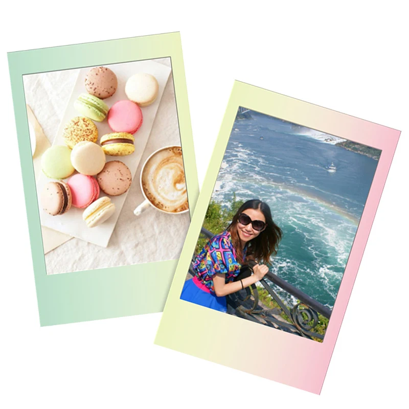 Новый фотоаппарат Fujifilm Instax Mini 10 шт. Macaroon для 8 7s 7 50s 50i 90 25 dw Share SP 1 Polaroid мгновенная