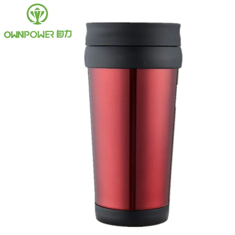 

OWNPOWER Stainless Steel My Coffee Tea Water Bottles Round Camping Tour Drinking Water Drinkware Heat Insulation Bottles Garrafa