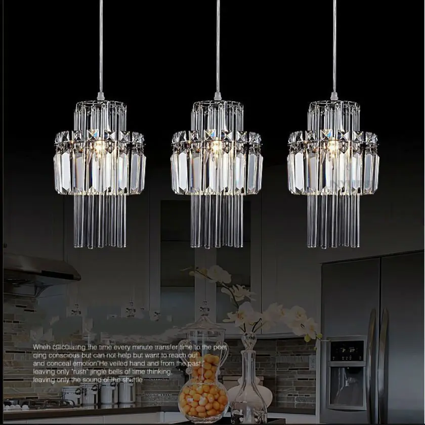 

Lamps Lamp Led Modern Chandelier Pendant Chandeliers Crystal Dining Room Lighting K9 Pendientes Lighting Lustre Lamparas