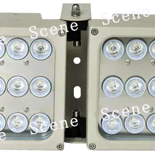 850nm 740nm 940nm 48 W ИК-осветитель, инфракрасная лампа, невидимый ИК-свет с алюминиевым материалом и источники света ночного видения