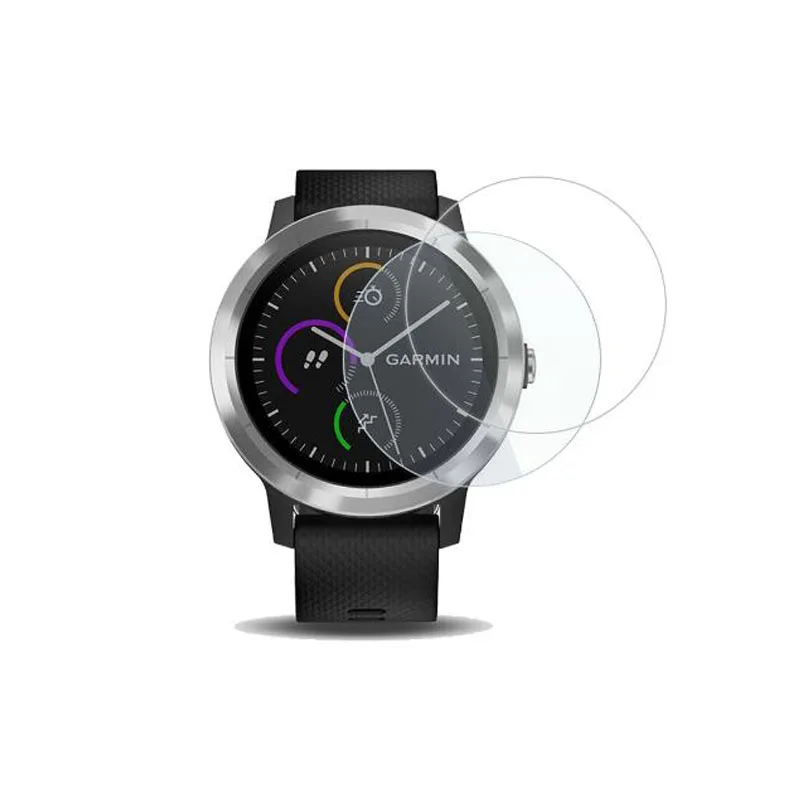 

Ultra Clear Protective Film Guard For Garmin Vivoactive 3 Tempered Glass Smart Watch Vivoactive3 Display Screen Protector Cover