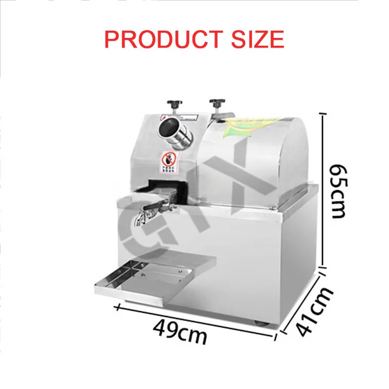 Коммерческая соковыжималка для сахарного тростника автоматический, Настольный Электрический аккумулятор из нержавеющей стали соковыжималка для соковыжималка