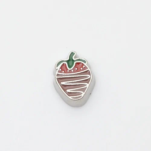 

Strawberry, Floating charm fit floating charm lockets, FC0264,10PCS/LOT