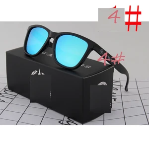 Фирменный дизайн, мужские и женские солнцезащитные очки, Классическая градиентная оправа, Gafas HD& HAWKERES& mod, солнцезащитные очки с коробкой, поляризационные - Цвет линз: 4