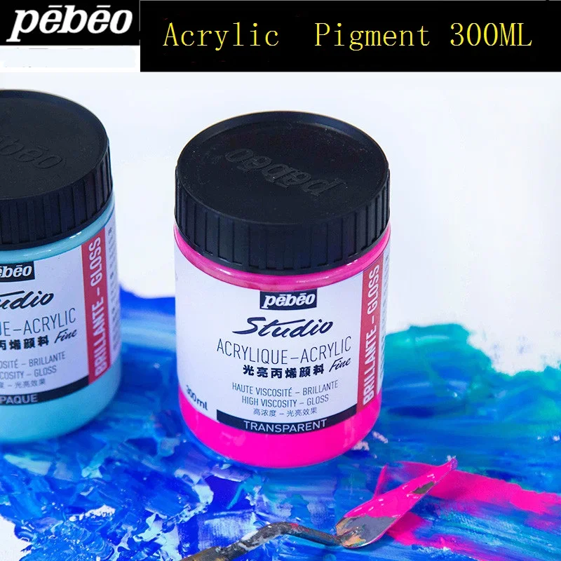 Pebeo Acrylic Paint Wall Painting Hand painted Dilute Pigment Gold