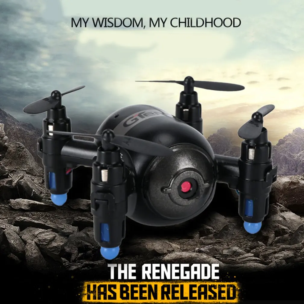 

Gteng T906W 2.4G Mini Drone with Fixed Height Wifi Real-time Transmission Foldable Headless Mode Quadcopter Drone