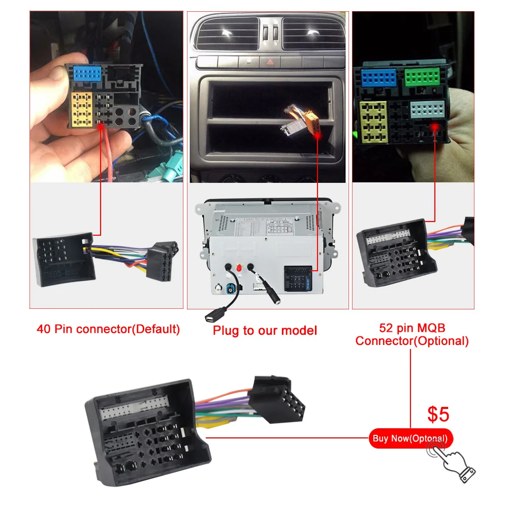 Best 1024x600 HD 2DIN 2G android 8.1 car dvd player for VW polo golf passat tiguan skoda yeti superb rapid for skoda gps navi 2