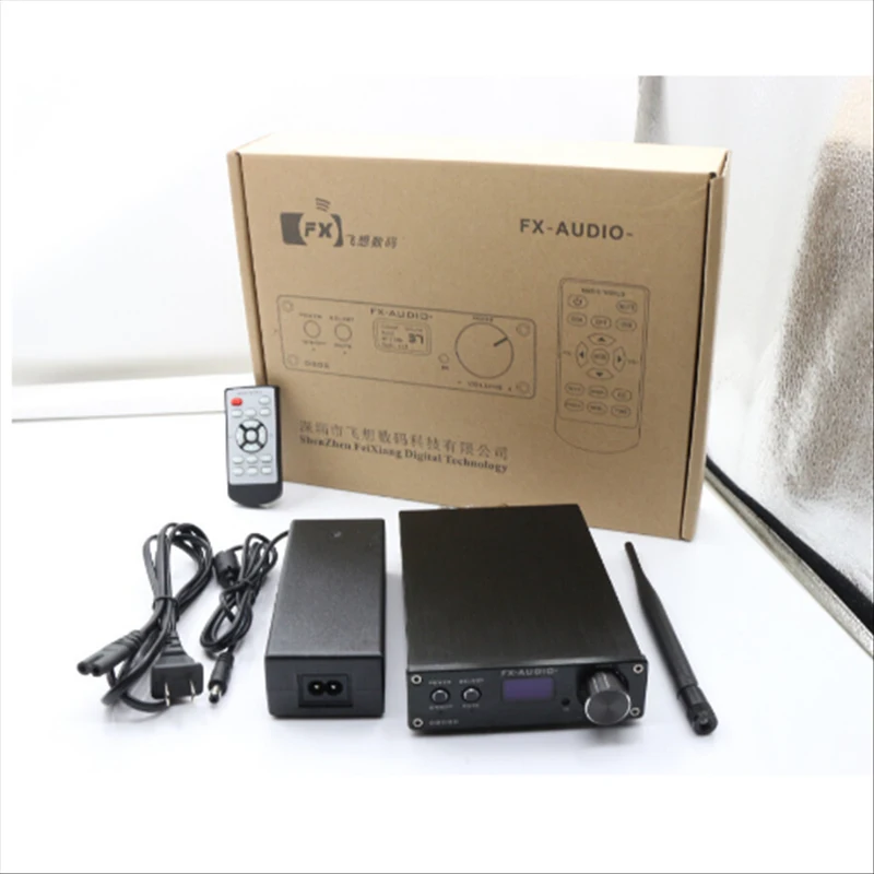 2018 новейший USB AUX 80 Вт * 2 FX Audio D802C PRO Mini Bluetooth 4 цифровой усилитель усилителя