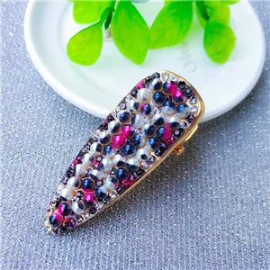 Free shipping korea style Neon color bead hairpins lovely women's hair accessories ins girl's rainbow Duckbill clip hairclips - Цвет: 20