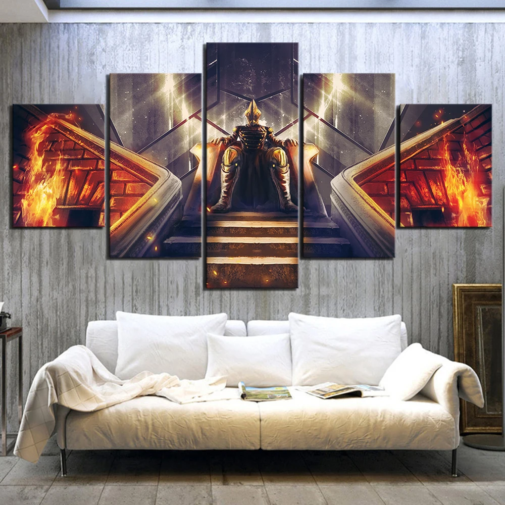5-Piece-Fantasy-Art-Game-Poster-Paintings-Pax-Nova-Pictures-Canvas-Art-Decorative-Paintings-for-Home
