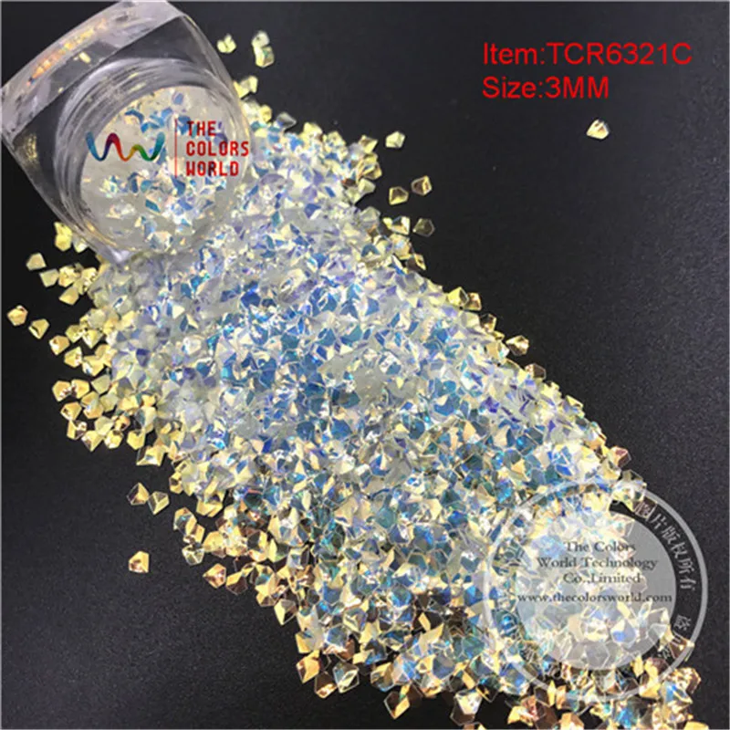 TCT-080 3D ювелирные изделия Форма эффект красочные 3 мм размер ногтей Блеск для украшения дизайна ногтей макияж Facepaint DIY ручное украшение