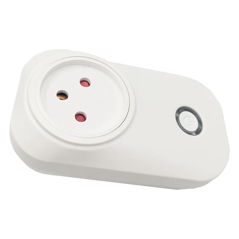Online Lonsonho Tuya Israel enchufe inteligente Wifi inteligente del zócalo 16A 3 Pin con trabaja con Alexa eco Google Mini