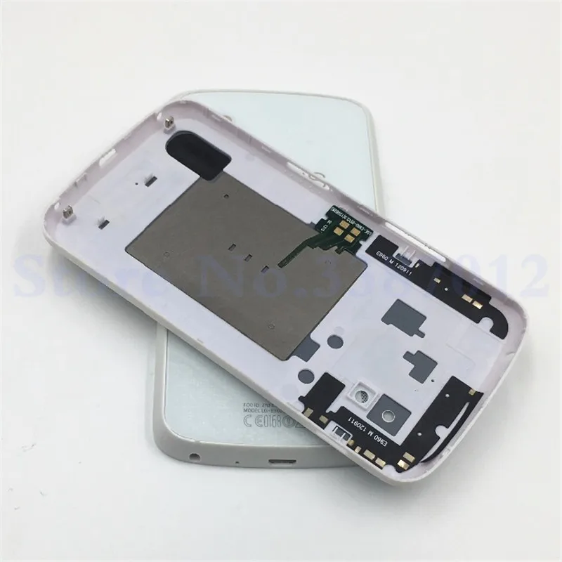 Новая крышка для стеклянной двери батареи + NFC антенна LG Google Nexus 4 E960 задняя