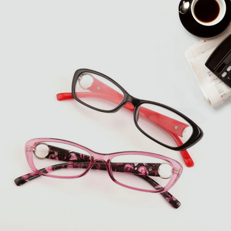 Очки для чтения, женские и мужские, прозрачные линзы, очки для дальнозоркости, очки для чтения+ от 0,5 до 3,5 с сумкой