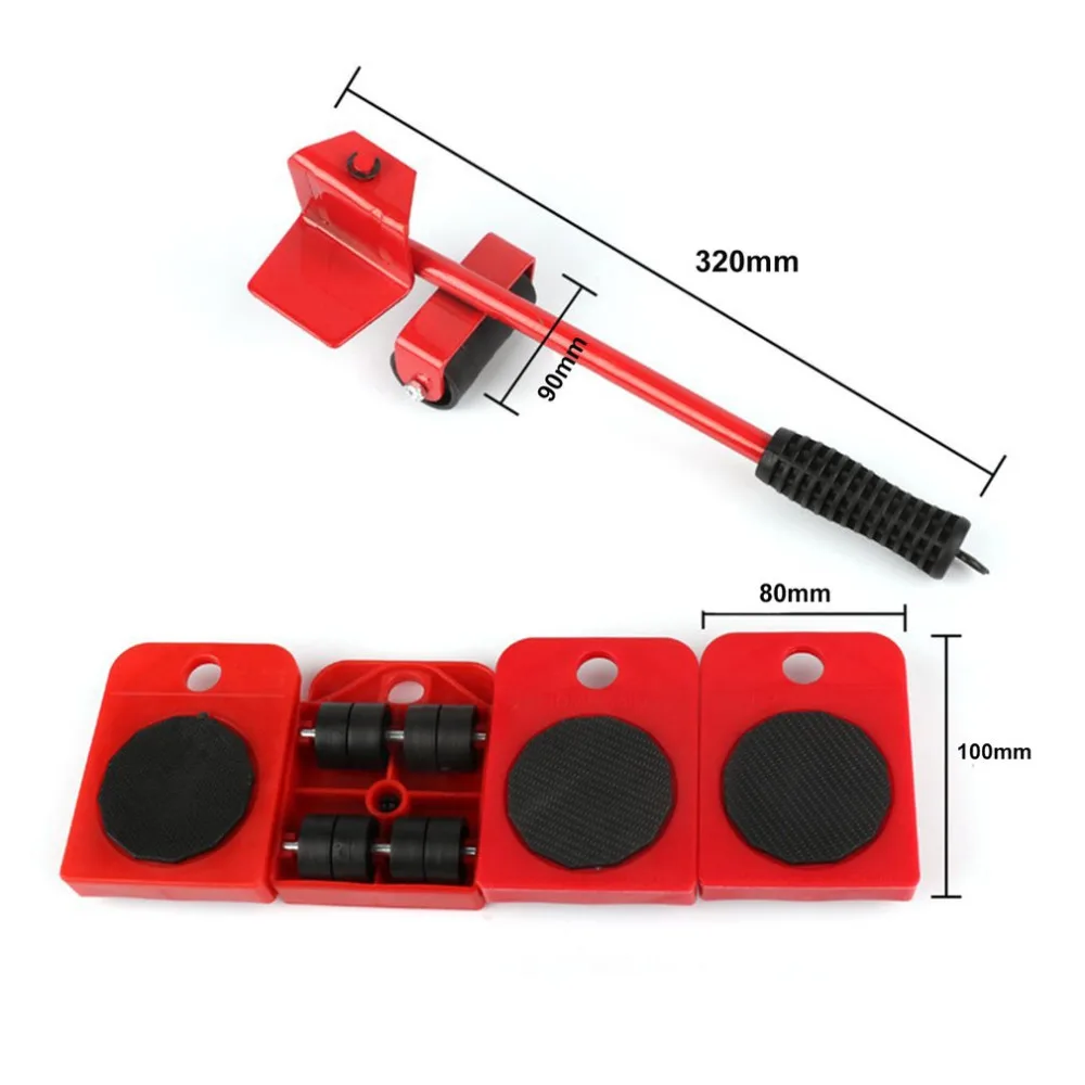 Переносная мебель подъемник Mover 5 шт. мебель транспортировочный набор мебель подъемник и мебель ползунки наборы инструментов