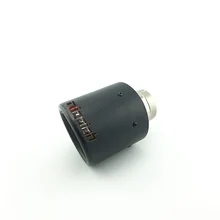 TOP quality 10 size carbon fiber stainless steel universal car exhaust pipe tip 63mm 101mm Akrapovic exhaust tips