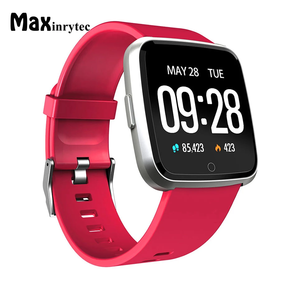 Maxinrytec Smartwatch Y7 Heart Rate Blood Pressure Monitor BT4.0 Waterproof Smart Watch For Men Women Long Standby Time Maxinrytec Smartwatch Y7 Heart Rate Blood Pressure Monitor BT4.0 Waterproof Smart Watch For Men Women Long Standby Time