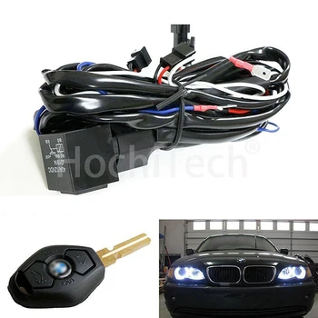 

Hochitech LED or CCFL Angel Eye Halo Rings Relay Harness w/ Fade-In Fade-Out Feature for BMW angel eyes