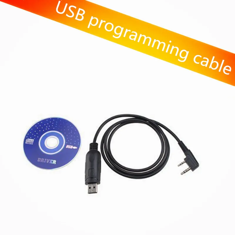 

WIN10 USB Programming Cable for BAOFENG UV-5R BF-888S UV-82 WLN KD-C1 AP-100 UV-3R TG-UV2 UVD-1P PX-777 KENWOOD Radio data cable