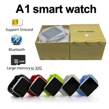 A1 Smart Watch Bluetooth SIM TF Health Monitoring Touch Mobile Phone Smartwatch Alarm Anti-lost Camera DZ09 Z60 For IOS Android