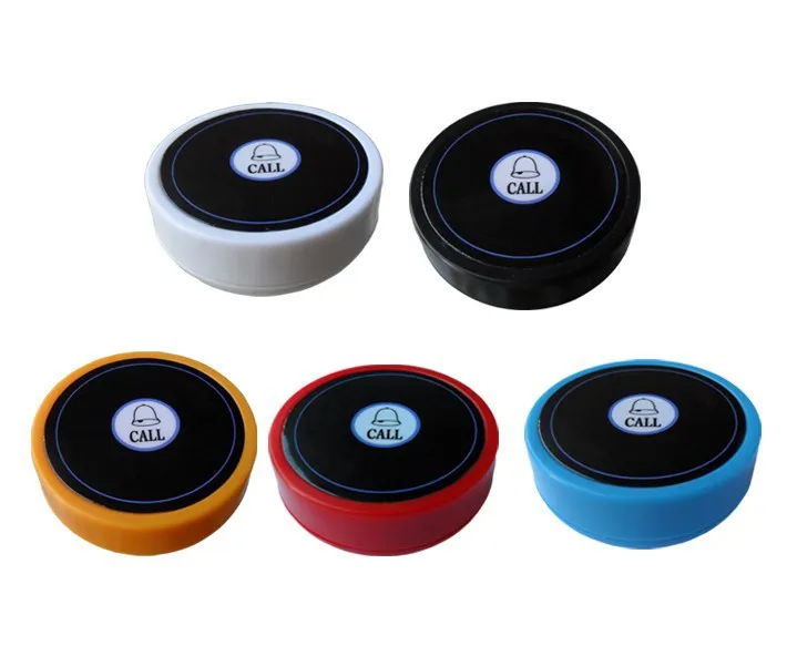 D1 K-D1 1 key button wireless calling system for restaurant 
