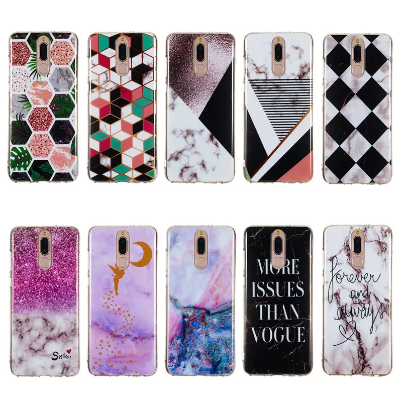 Silicone Soft Marble Case For Huawei P30 P30Pro P20 P20Lite Nova3i P Smart Phone Case Matte Cover For Huawei P8 P9 P10Lite Case (1)