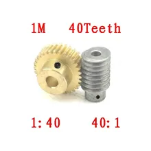 /1 M-40 T коэффициент уменьшения: 1: 40 медь(сталь) червь 8 мм отверстие стержня: 5(6) мм/Детали мясорубки и т. д