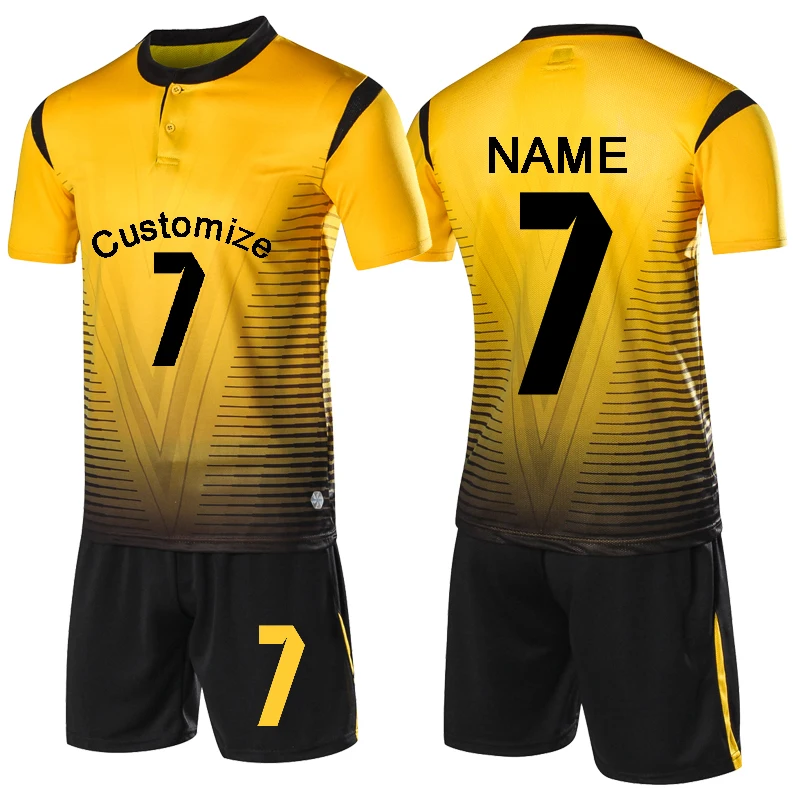 

kids soccer jersyes 2018 2019 mens sporting jersey 2018 survetement football training suit maillot de foot Shorts soccet uniform