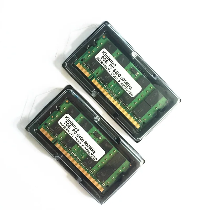 Ноутбук выделенная память 4 Гб 2 Гб 1 ГБ DDR2 800 PC2-6400 2G DDR2 800 МГц sodimm ноутбук оперативная память совместима с R60 T60 T61P X61