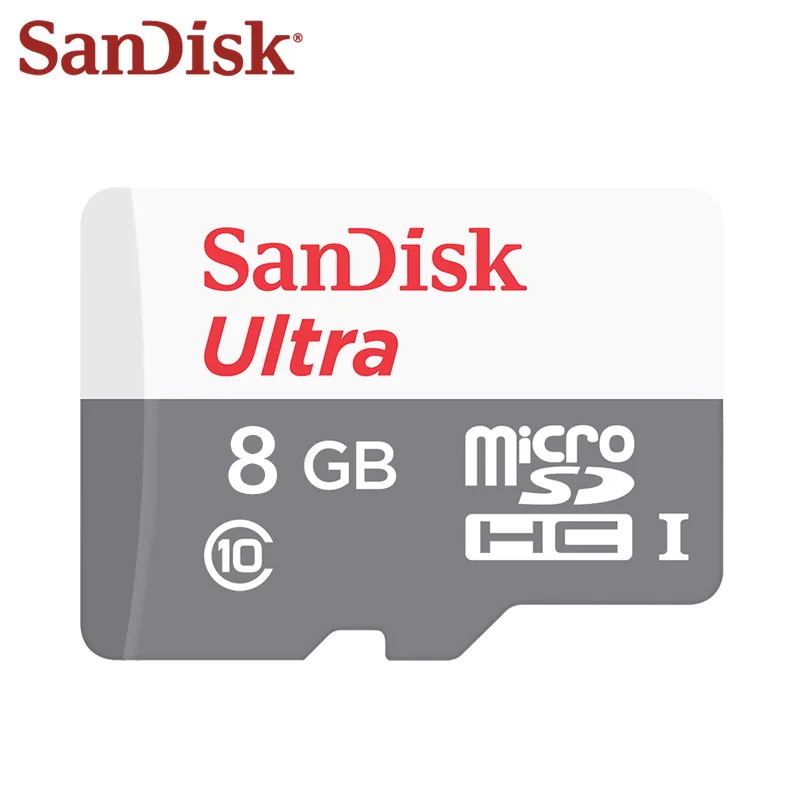 Sandisk Ultra Micro SD карта класс 10 32 гб оригинальная sandisk карта памяти белый серый 8 гб TF карта C10 флэш-карта для смартфона