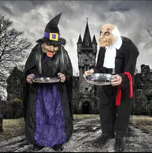 Halloween party Creepy Scary Prop Housekeeper Witch Ghost horror escape room game props