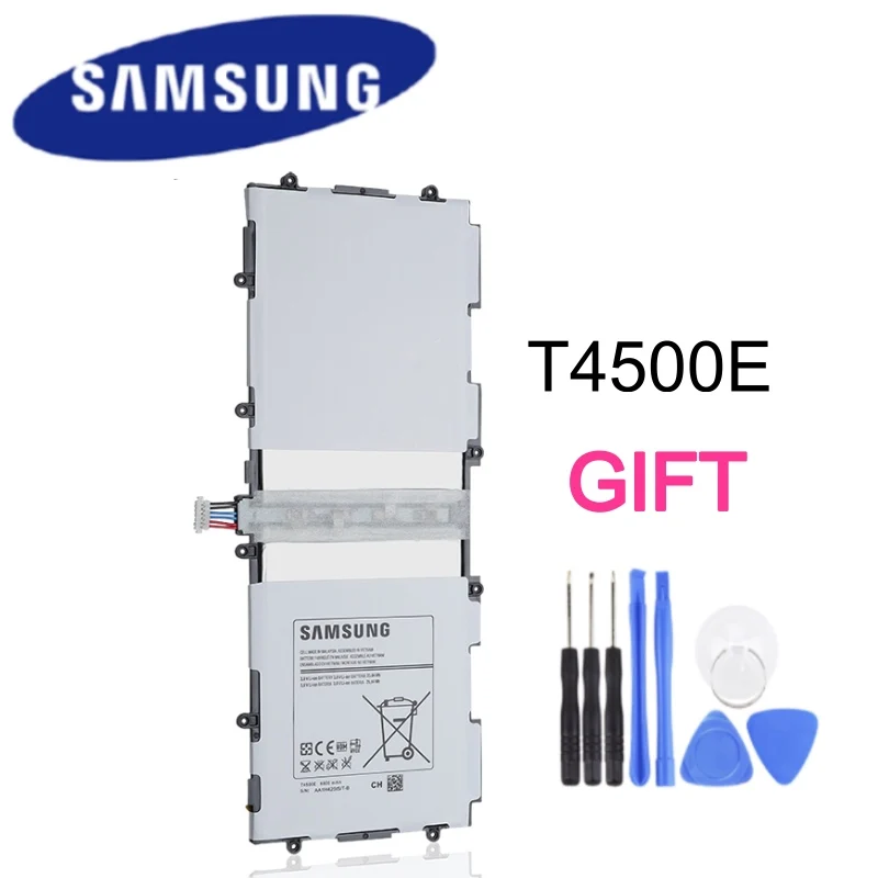 T4500E Samsung оригинальный запасной аккумулятор для GALAXY Tab 3 P5210 P5200 P5220 настоящий