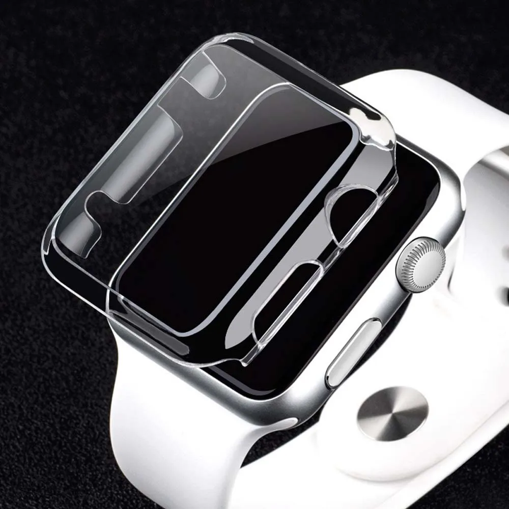 bilder für 10 stücke 38mm/42mm Kristall Ultra Dünne Harte PC Kunststoff Transparent Klar Transparente Fall-abdeckung für Apple uhr Serie 1 Serie 2 bilder für 10 stücke 38mm/42mm Kristall Ultra Dünne Harte PC Kunststoff Transparent Klar Transparente Fall-abdeckung für Apple uhr Serie 1 Serie 2