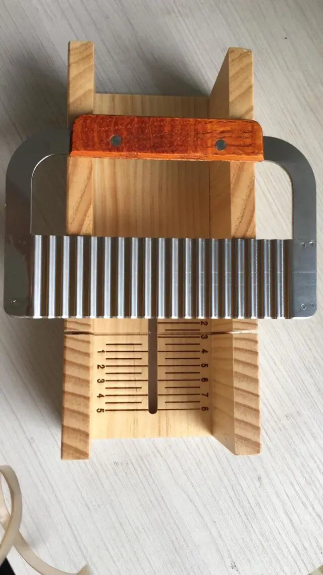 Мыло резак Инструменты комплект-3 Многофункциональный регулируемый древесины каравай Резка коробка из нержавеющей для вырезания Мыло S