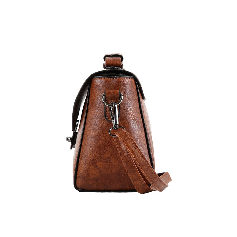 YBYT brand 2019 new vintage casual women PU leather small package female simple handbags ladies sho - 32795110521